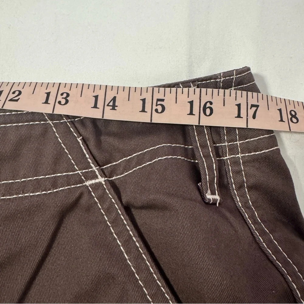 NWT True Religion Men 32x32 Bobby Baggy Cargo Military Pants Chocolate Brown